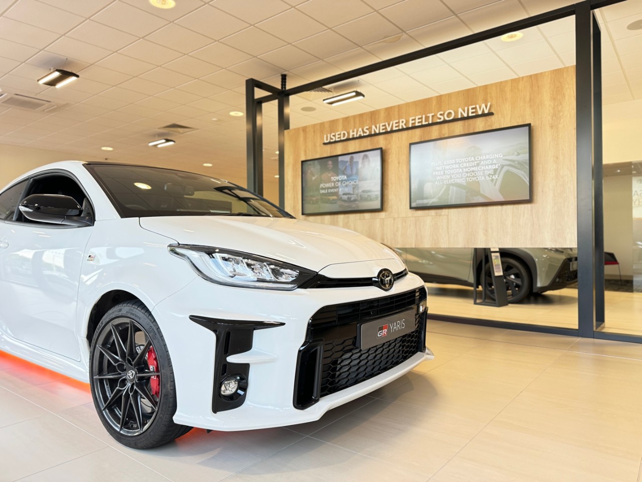 inside look of Toyota Woodford