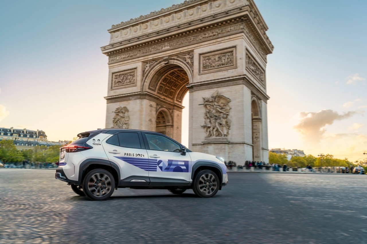 Toyota Yaris in Paris