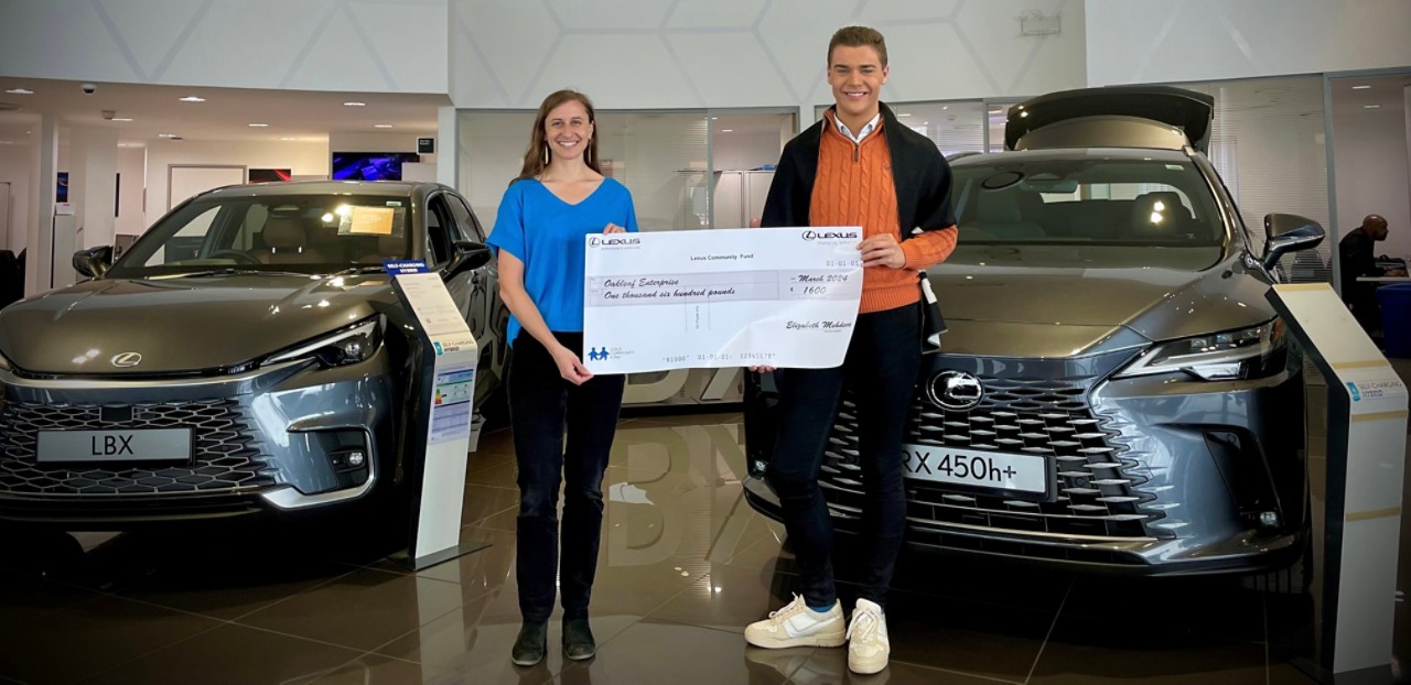 Lexus Ceremonial Cheque