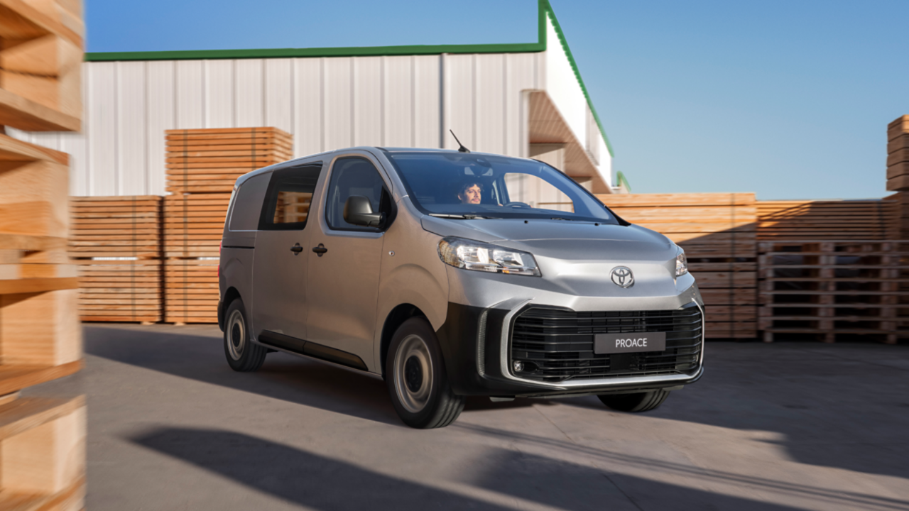 Toyota Proace in factory setting