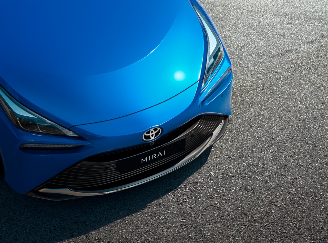Toyota Mirai front closeup
