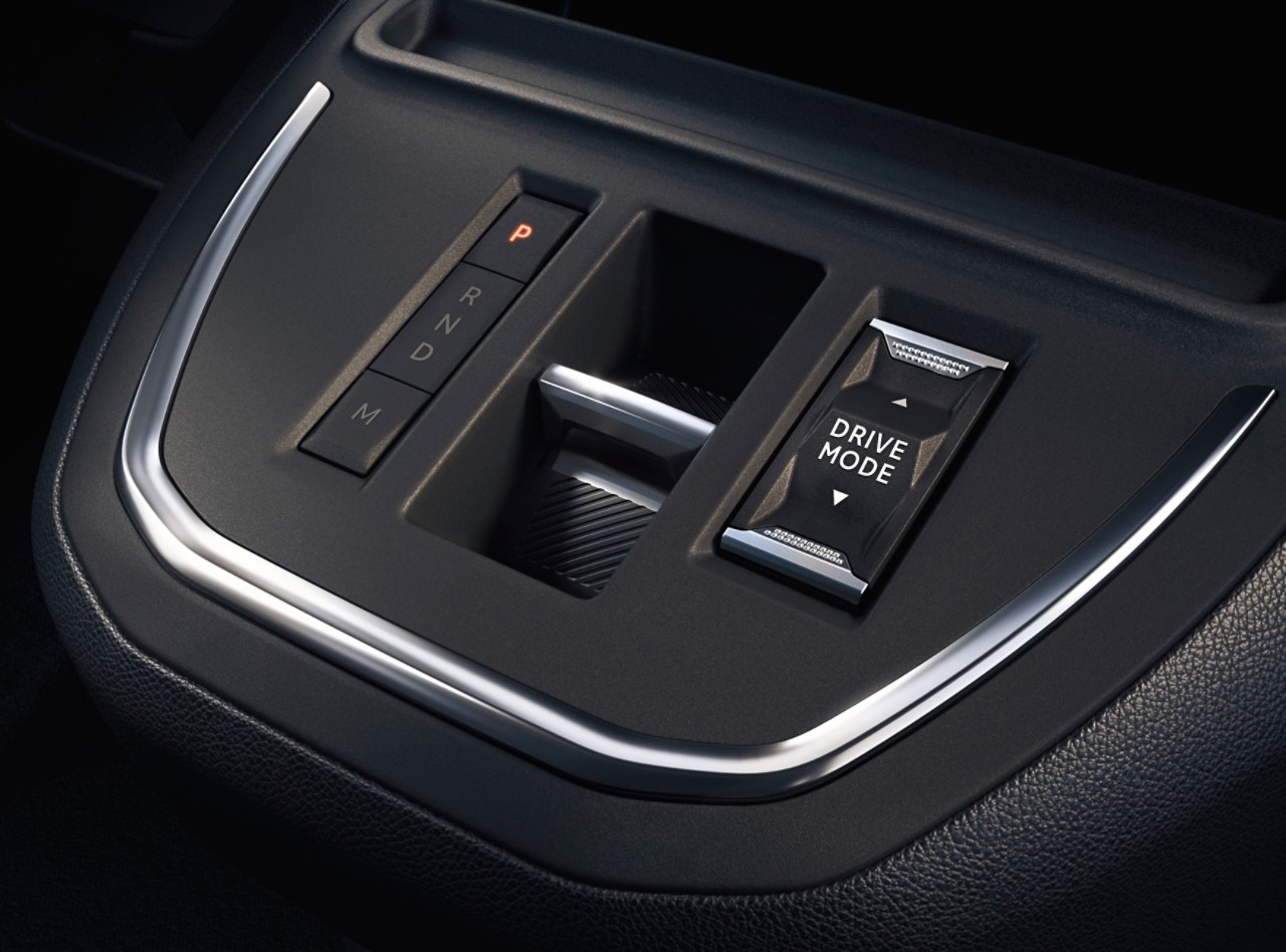 The Proace Electric’s drive mode switch 